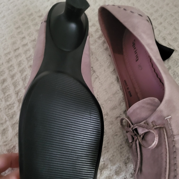 Spring Pink Chunky Heels - Picture 6 of 12